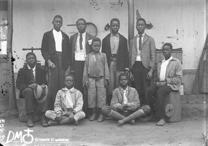 African boys, Valdezia, South Africa, ca. 1896-1911