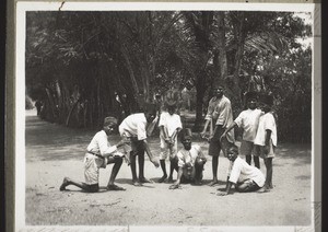 Boys of the orphanage in Bettijar at play