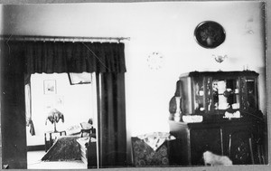 Living room of a European house, Boloti, Tanzania