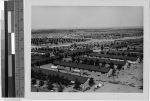 Distant view of Granada Japanese Relocation Camp, Amache, Colorado, ca. 1942