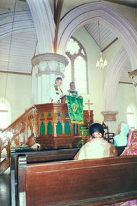 Chennai/Madras, Tamil Nadu, South India, 2000. The Danmission Secretary General, Harald Nielsen