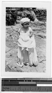 Portrait of a Yucatecan baby, Mexico, ca. 1947