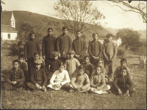 Group of primary school pupils Len phin 1912