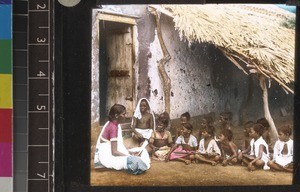 A Christian village school, Andhra Pradesh, India, s.d