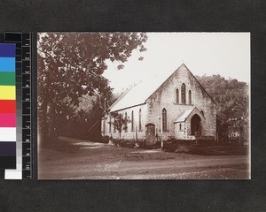 Exterior view of church, Jamaica, ca. 1910