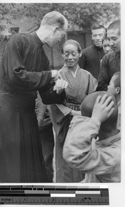 Fr. George D. Haggerty at Chiao Tou, China, 1940