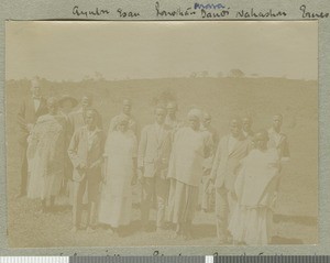 Chogoria staff and wives, Chogoria, Kenya, June 1923