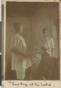 Carpentry at Maseno, Nyanza province, Kenya, 1918