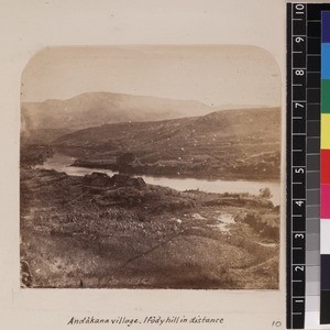 View of Andakana village and Mangoro river, Madagascar ca. 1865-1885