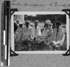 Group of women at the harvesting festival in Mputi, Baziya, South Africa East