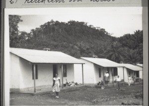 Living quarters for workers beside the church in Nolive