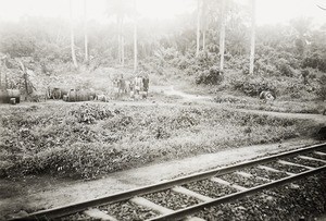 Nigerian Eastern railway track, Nigeria, ca. 1936