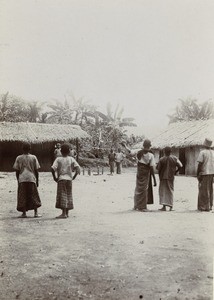 Playtime in the mission school of Lambarene, in Gabon