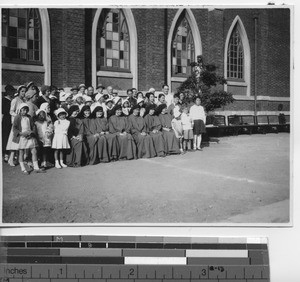 Field Day at the Academy at Dalian, China, 1932