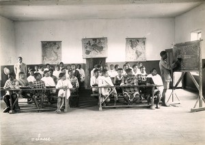 School Benjamin Escande in Ambositra, first class, in Madagascar