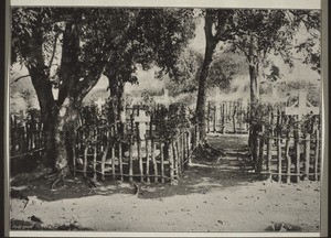 Coumassé. Cimetière des officiers anglais, 1900