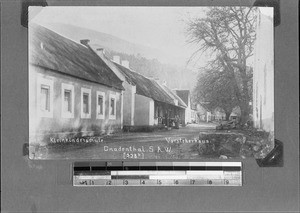 Nursery school and parish chairman's house, Genadendal, South Africa