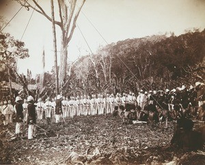 Proclamation of the New Guinea Protectorate, Delena, Papua New Guinea, ca.1884