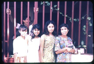 Four young women