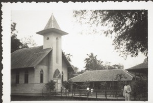 Church, school and the pastor's house, Pontianiak. 5. Feb. 1939