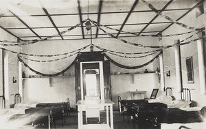 Men's ward, Christmas, Nigeria, 1932