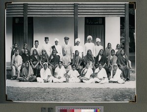 Hospital Servants, Nagpur, India, ca.1927