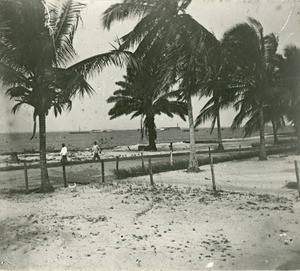 Beach in Cap Lopez, Gabon