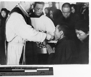 Fr. Lane at Fushun, China, 1939