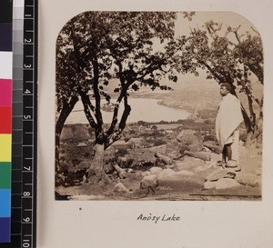 Anosy Lake and village, Madagascar, ca. 1865-1885