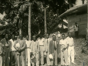 African pastors in a synod in Ngomo, Gabon