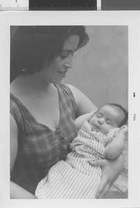 Woman and baby