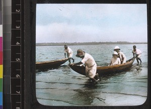 On Lake Capoey, Guyana, ca. 1934