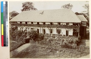 Mission house in Abetifi, Ghana, ca.1885-1895