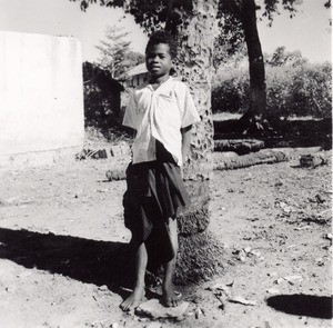 Young pupil, in Madagascar