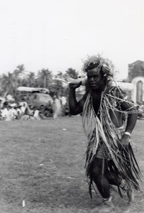 Historical reconstitution of the arrival of Fao, an evangelist, in Lifou in 1842 : a warrior