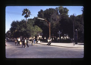 city street and buildings