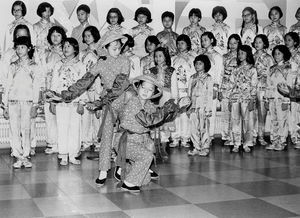 Chinese dances were performed during the concert at Nr. Nissum. The children's choir from the C