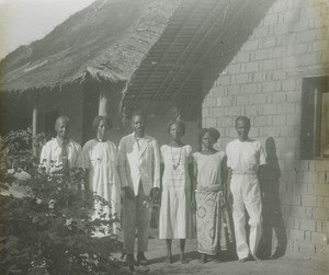 Converts of long ago - Ikau Stn, Congo, ca. 1920-1930