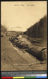 Wuhan riverfront, China, ca.1920-1940