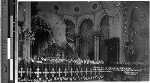 Cathedral interior, Philippines, 1929