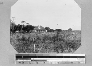 A farmhouse and fields near Elim, South Africa