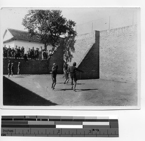 Handball courts at Changpu, China