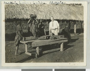 Brick works, Chogoria, Kenya, 1928