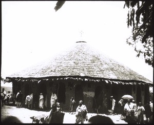 Typical abyssinian rural church - there are about 15,000 like this