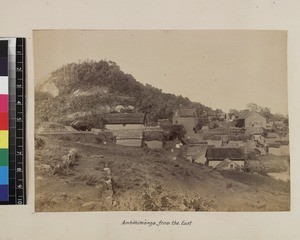 View of Ambohimanga du Sud, Fianarantsoa, Madagascar ca.1865-1885