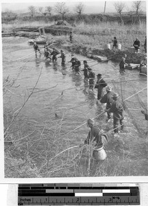 Fishing in Hikone, Japan, ca. 1937