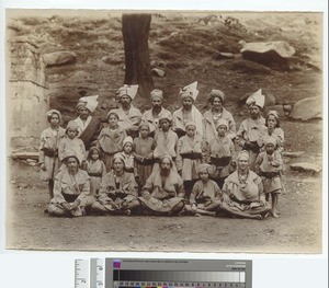 Group of Gaddis, Chamba, India, ca.1910