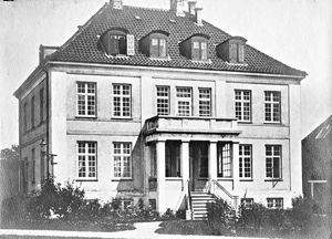 Hellerup, Danish Missionary Society. The missionary residences, Norgesmindevej 21. ca.1930-1940