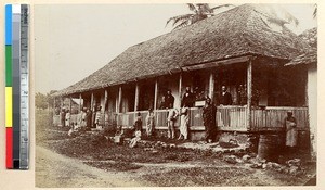 Missionaries' home, Akropong, Ghana, ca.1885-1895