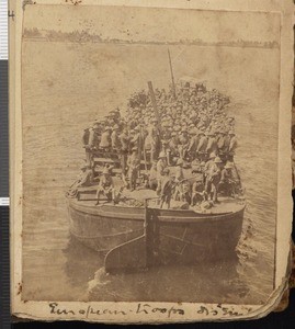 Troop transport, Dar es Salaam, Tanzania, July 1917